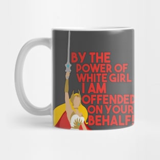 By The Power Of White Girl... Mug